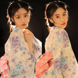 Kimono Women Japanese Traditional Yukata Haori Kimonos Cosplay