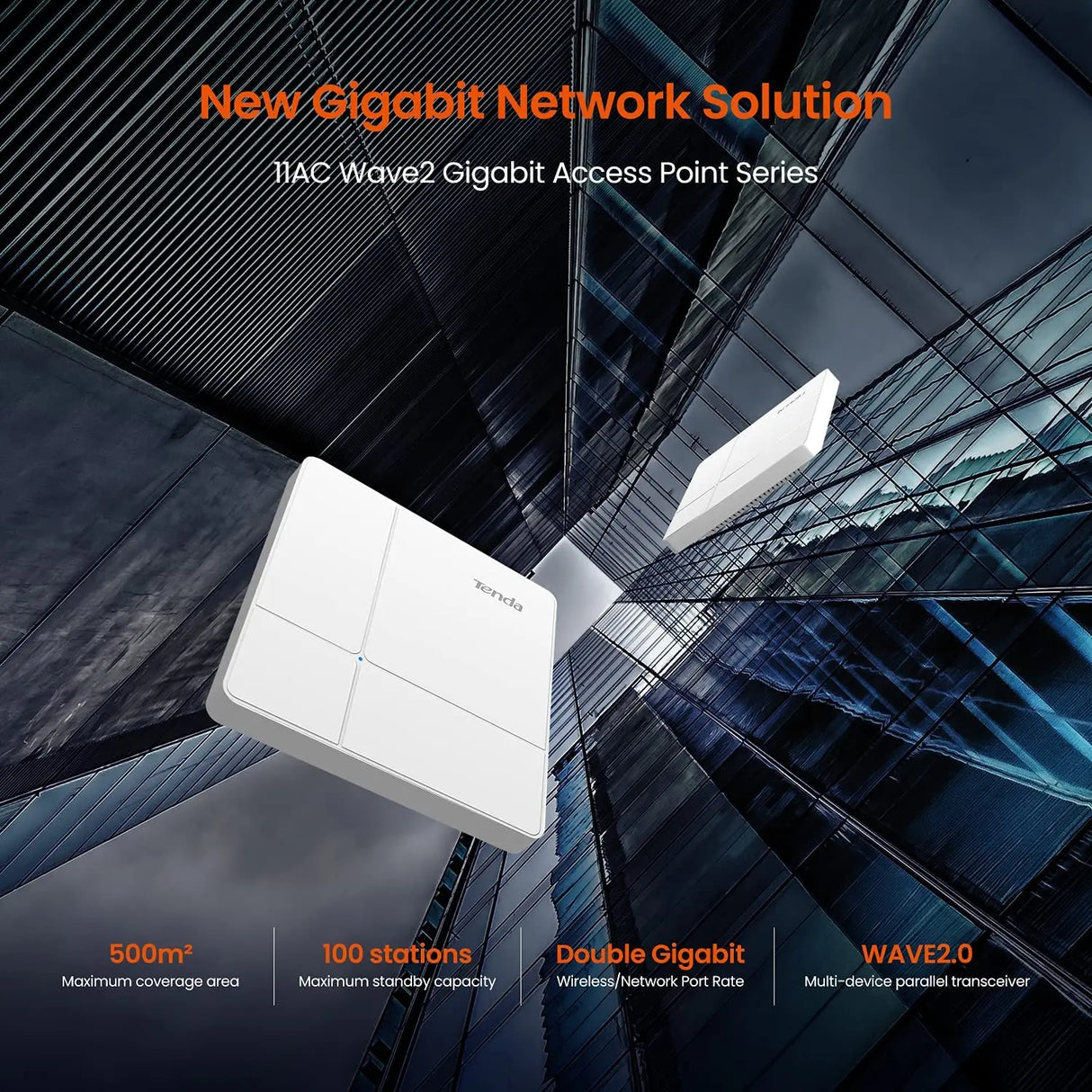 Tenda i24 AC1200 Dual Band Gigabit Wireless Access