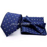 45 Color Paisley Geometry Striped 7.5cm Tie Set