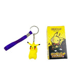 24 pieces/set Pokemon New Anime Kawaii Pikaqiu Keychain