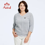 Astrid Womens Sweater Solid Trends Top Long Sleeve