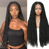 X-TRESS Synthetic Full Lace Wig Faux Locs Braided