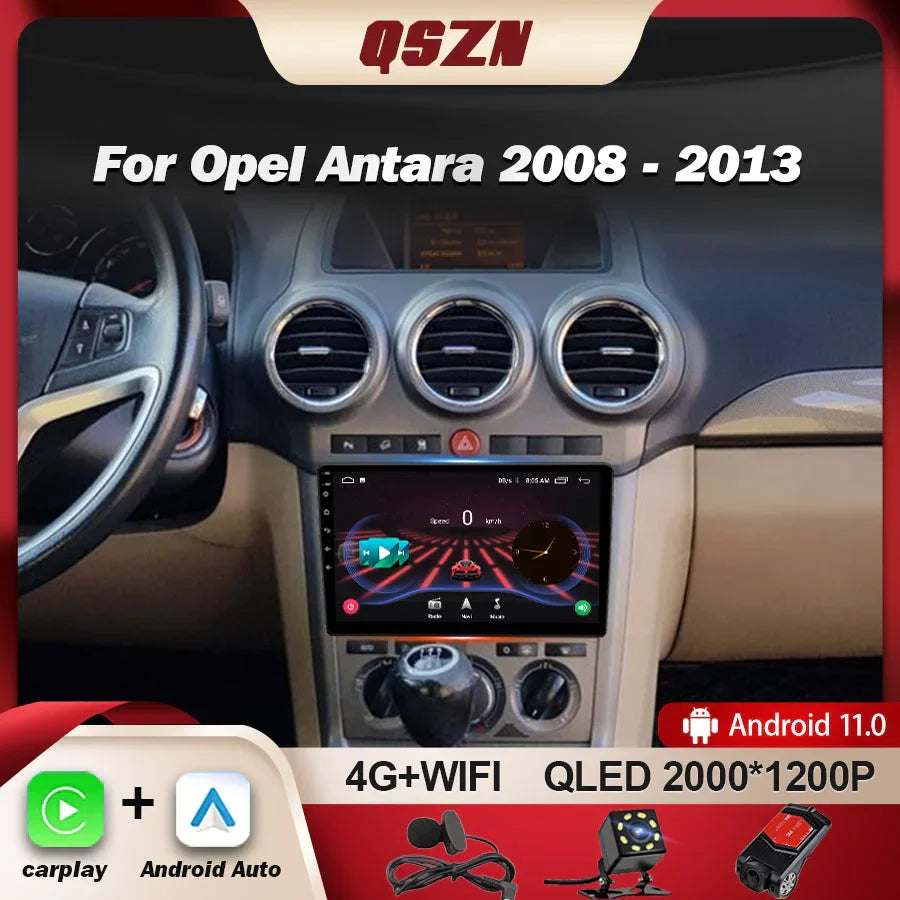 QSZN For Opel Antara 20082013 Car Player Stereo