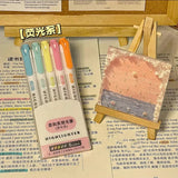 5/15/25 Colors Double Headed Highlighter Pen Set Fluorescent