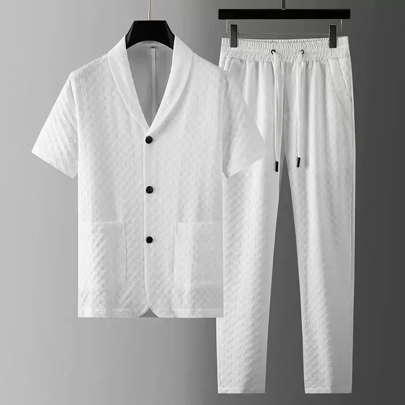 2023 Fashion Men's Two Piece Sets Spring Summer