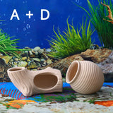 Clay Aquarium Decoration Ceramics Fish Tank Landscaping Shrimp
