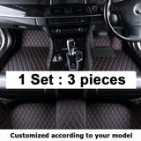 Custom Made Leather Car Floor Mats For Toyota