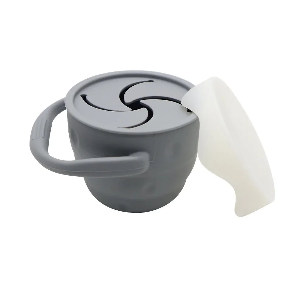12 Color Baby Kids Silicone Snack Cup Food
