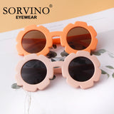 SORVINO Vintage Kids Sunglasses Child Sun Glasses Round