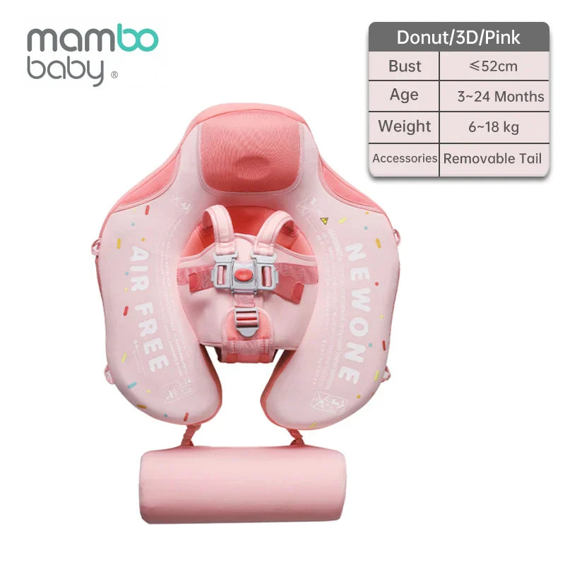 Mambobaby Float Non Inflatable Upgrade Soft Baby Swimming