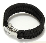Braided Paracord Bracelets for Men Women Outdoor Camping