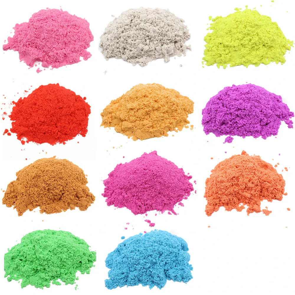 New 1500g Dynamic Sand Toys Magic Clay Colored