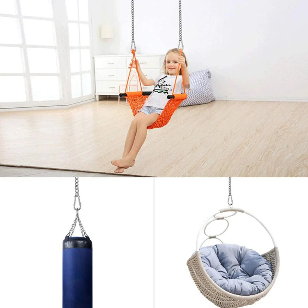 Stainless Steel Hanging Chain with Snap Hooks Hammock