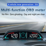 B3 G3 GPS/OBD Car HUD Display - Speedometer, RPM, Water Temp, Overspeed Alarm