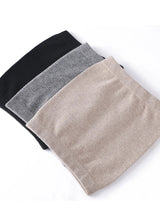 High Elastic 100% Pure Wool Solid Unisex Thermal