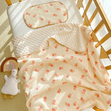 3D Minky Dot Baby Blanket Newborn Cotton Gauze