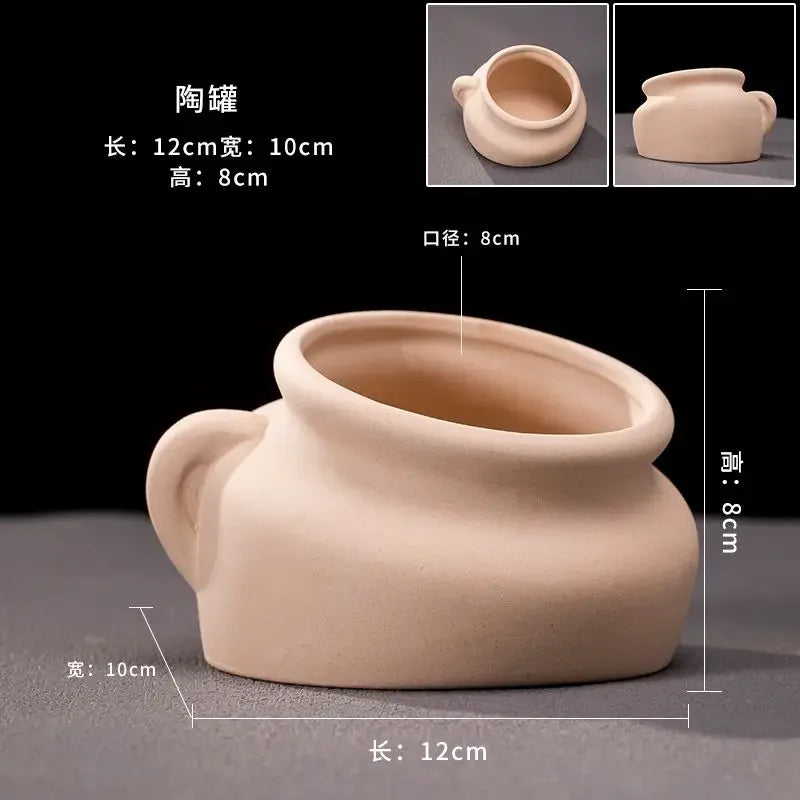 Clay Aquarium Decoration Ceramics Fish Tank Landscaping Shrimp
