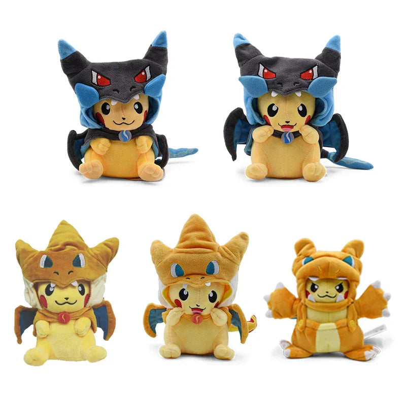 Pokemon Pikachu Cosplay Toys Charizard Snorlax Garchomp Tyranitar