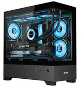 Popular Tempered Glass ATX Smart Case Desktop Cabinet