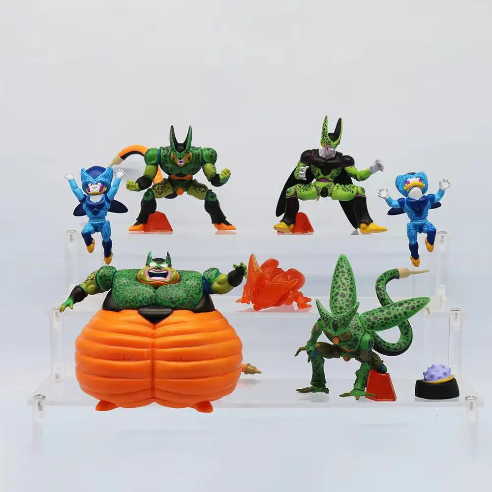 8pcs Japanese Anime Dragon Ball Cell Ultimate Shape