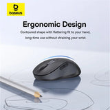 Baseus F02 Wireless Mouse Bluetooth 5.2 2.4G 4000DPI