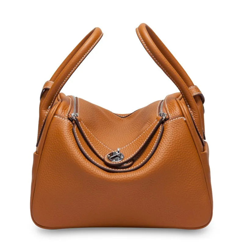 100 Cow Leather Lady Lindi Bag Brand Shoulder