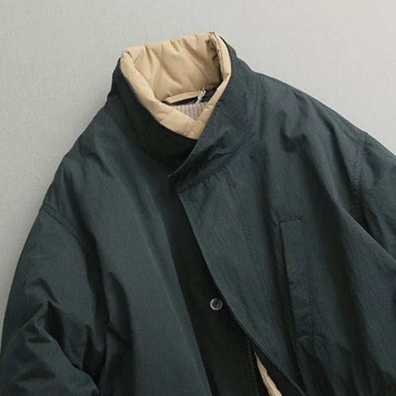 Plus Size Jacket New Winter Japanese Retro Long