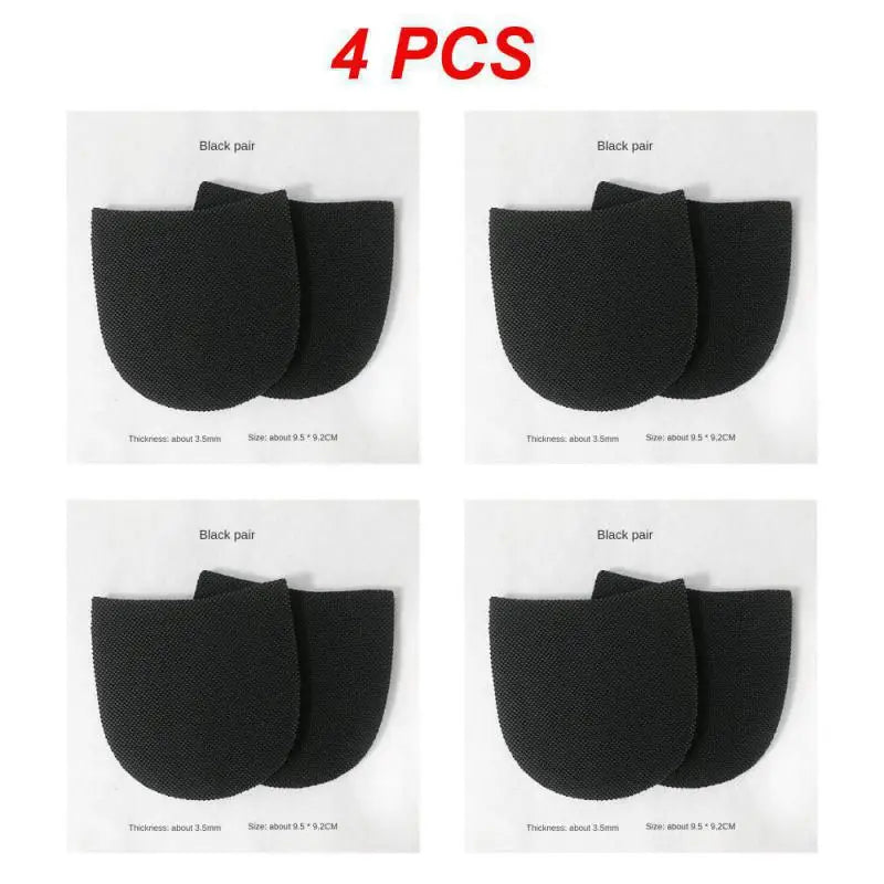 124PCS Rubber Glue on Heels Grip Pads Shoe