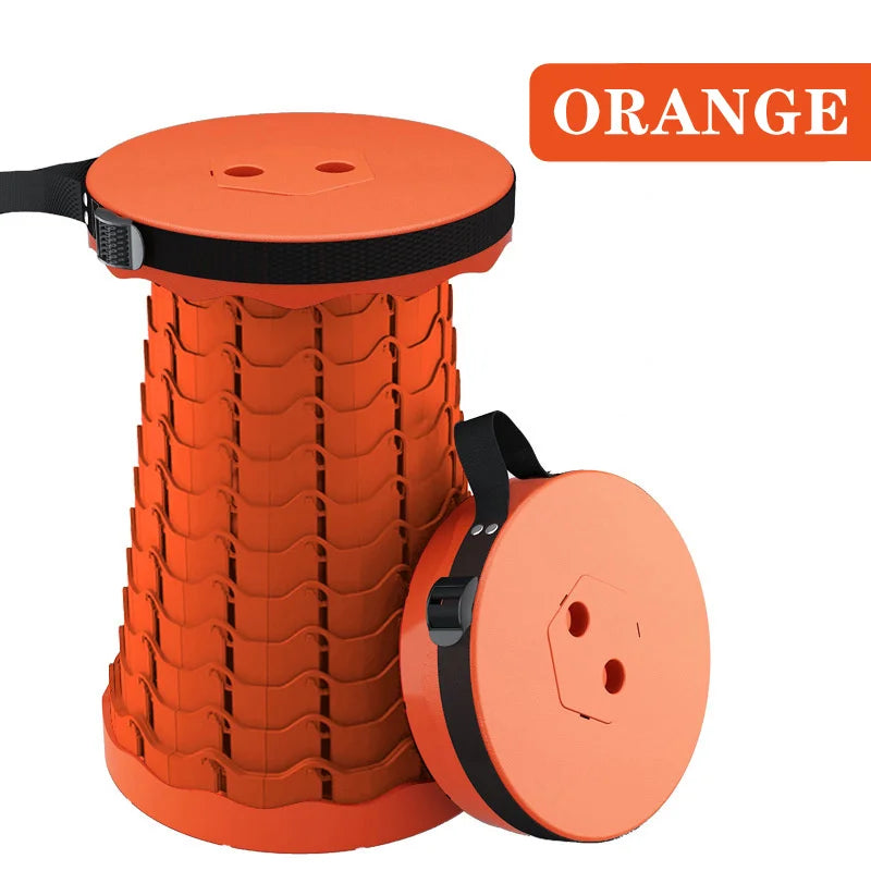 Portable Folding Camping Stools, Outdoor Telescopic Picnic Stools,