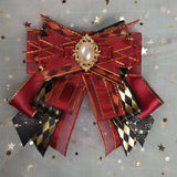 Original Bow Tie Brooches for Women, Lolita Suits