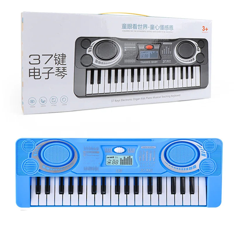 61-key Children's Electronic Piano Keyboard Portable Educational Toy