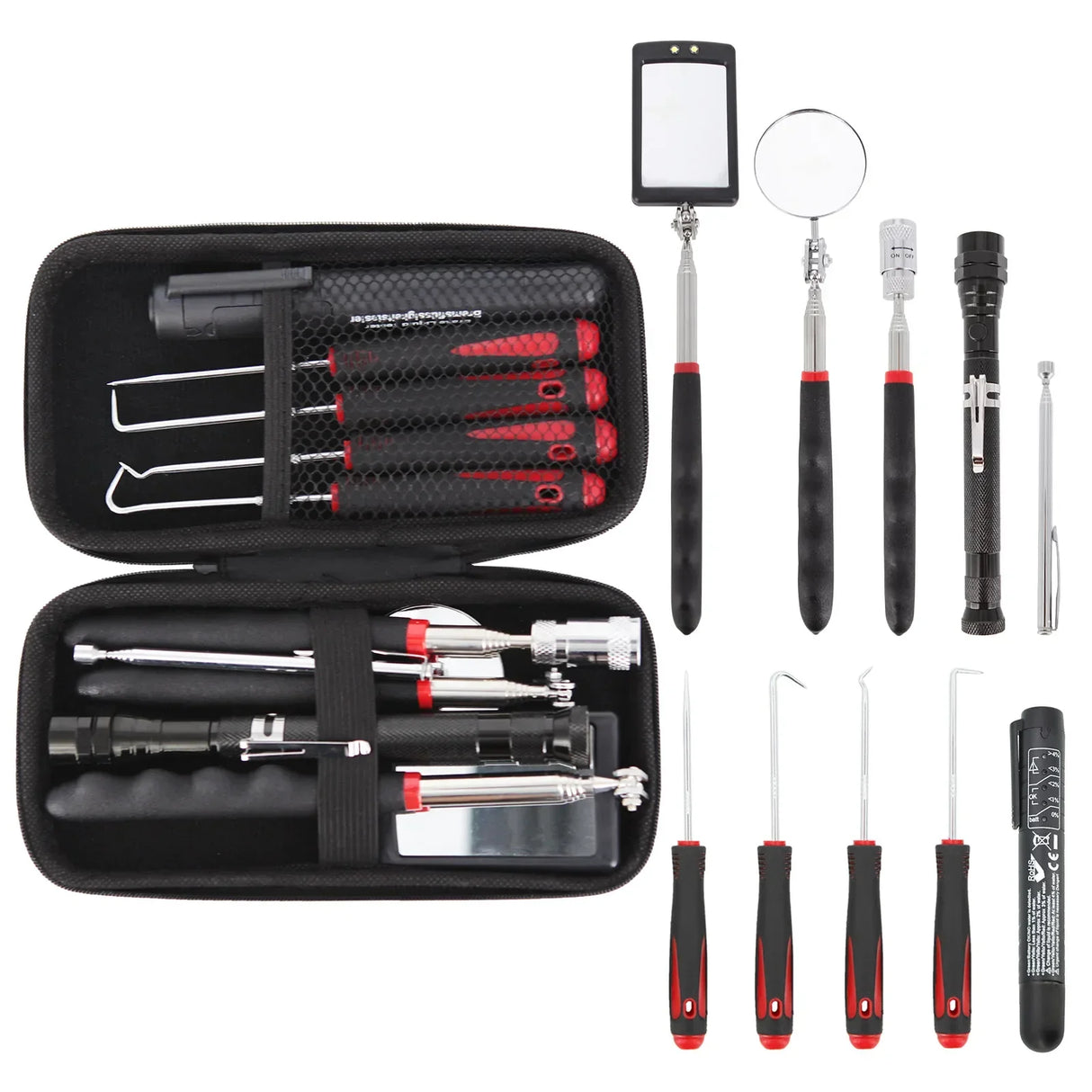 5Pcs Magnetic Pick-Up Tool Set Telescoping Pick Up