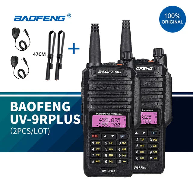 100% Original baofeng uv9r plus upgraded dual band