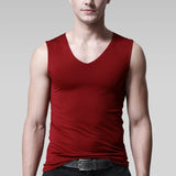Ice Silk Seamless Mens Vest Loose Sleeveless Sport