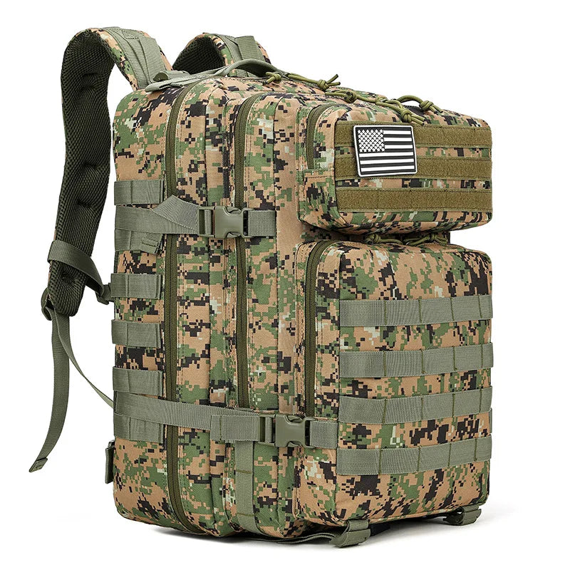 45-50L Tactical Military Backpack, Molle Assault Pack