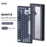 Wob Rainy75 Mechanical Keyboard CNC Aluminum Alloy RGB