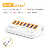 iDsonix USB Splitter USB 3.2 Hub 10Gbps Type