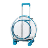 Pet Dog Cat Trolley Suitcase Luggage with Wheels