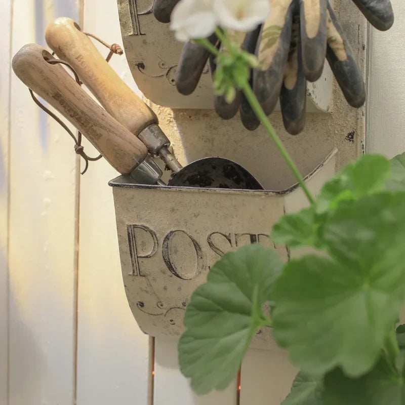 Outdoor Wall Mounted Mailbox Metal Letter Box French