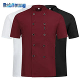 3 colors high quality Double breasted Chef uniform