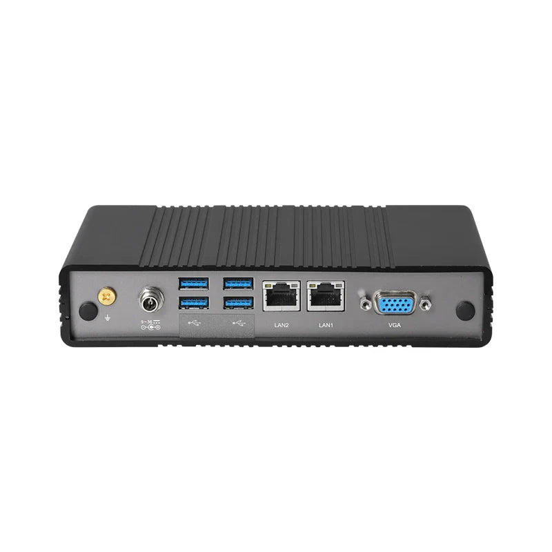 Fanless Industrial Computer Intel Atom E3940 2x RS232