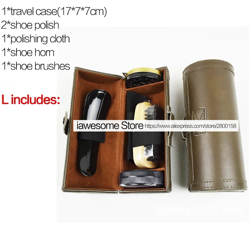 Professional Shoes Care Kit Portable For Boots Sneakers