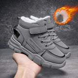 Winter Children's Boots Boys Plus Cashmere Thicken Warm