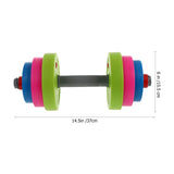 Dumbbel Dumbbell Toy Kids Training Barbell Children Fitness