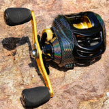 Baitcasting Reel 18+1BB Casting Reel Smooth Metal 7.2:1