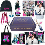 KPOP Stray Kids Album Gift Box Include Keychain