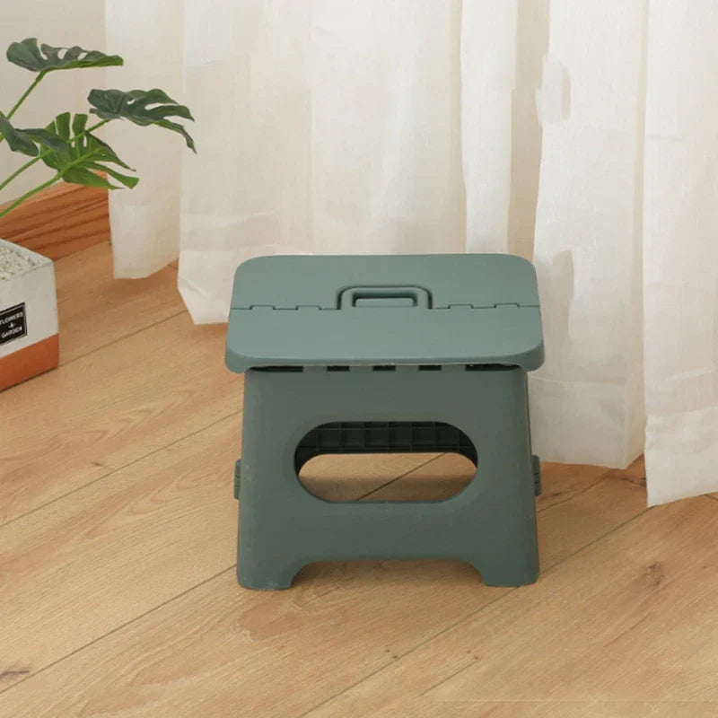 Portable Plastic Folding Stool for Kids Outdoor Hiking
