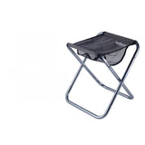 Outdoor Aluminum Alloy Folding Stool Portable Fishing Camping