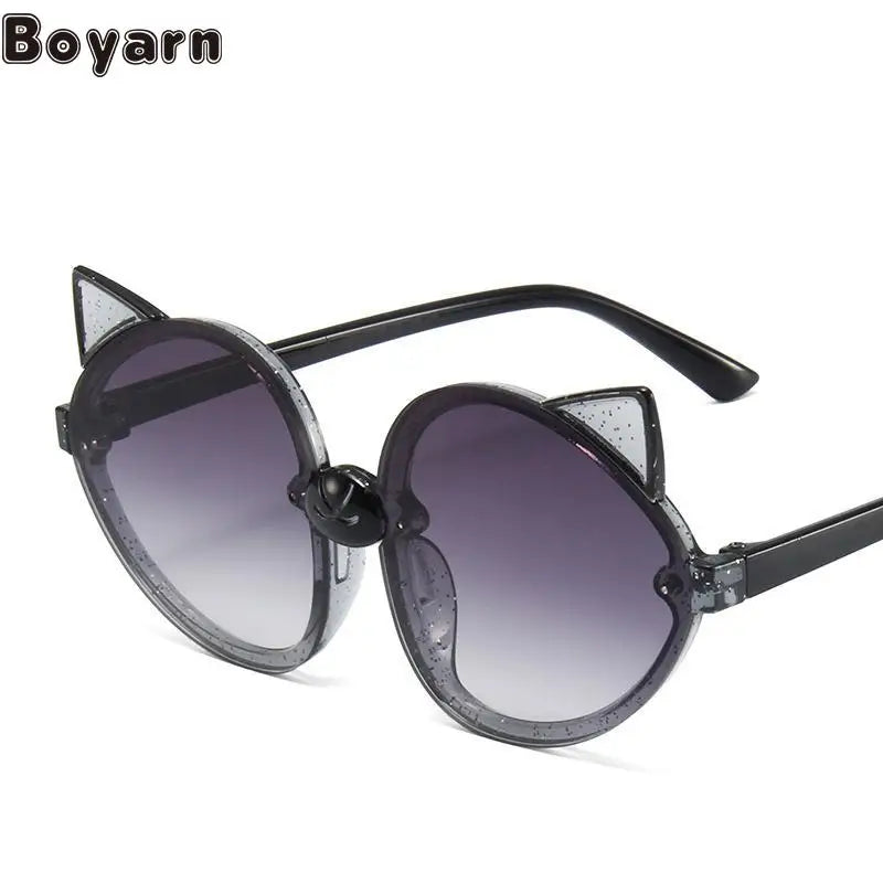 Boyarn New Candy Color Children's Glasses Personality Glitter