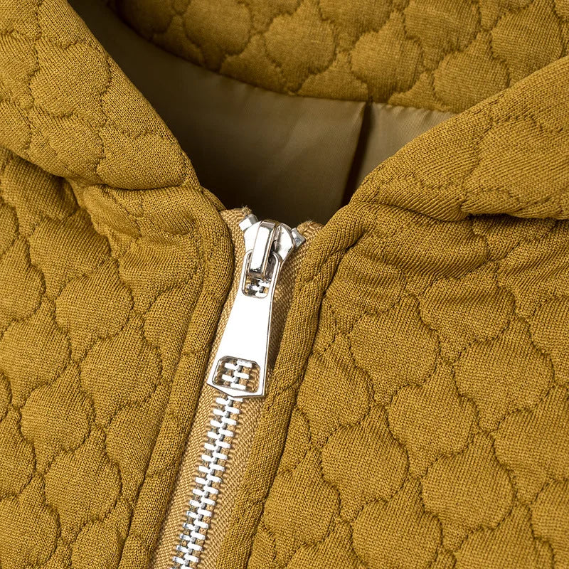 Womens Plus Size Zipper Jacket Autumn Casual Clothing